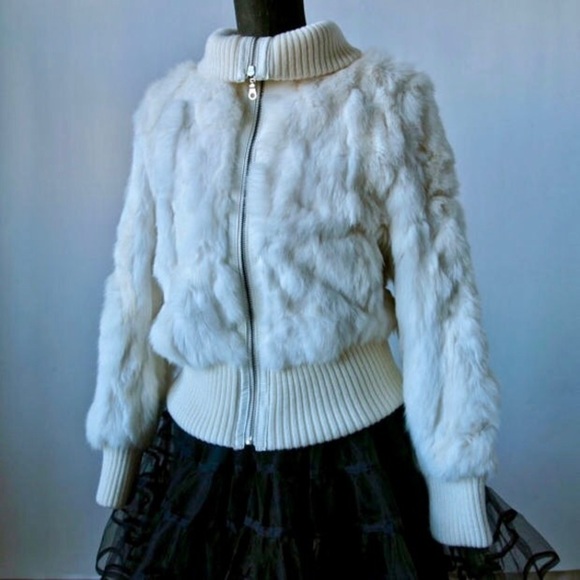 Wilsons Leather Fur Coat NWOT!